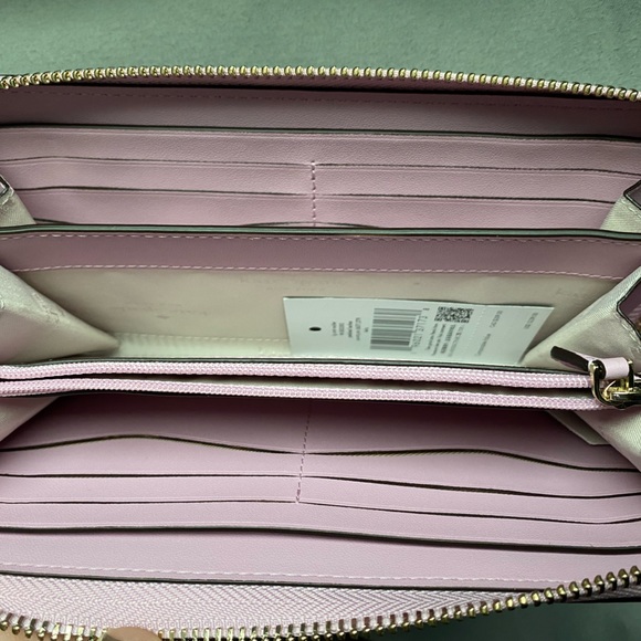 Kate Spade Pink Large Continental Wallet NWT - Picture 7 of 10
